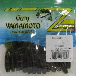 Gary Yamomoto Grub 3" 20шт 30-20-208 Фотографія