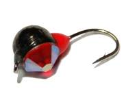 Мормишка Riga півсфера Swarovski 3мм чорна 113030-04 Фотографія