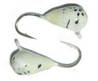 Мормышка Riga капля с петелькой 2.5мм 216025-WT фотография