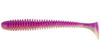 Силікон Keitech Swing Impact 4" PAL#12 Grape Shad 8шт Фотографія