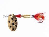 Блесна Panther Martin Splendex Zavorra con Mosca 4г G/Bk Фотографія