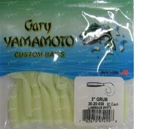 Gary Yamomoto Grub 3" 20шт 30-20-038 Фотографія
