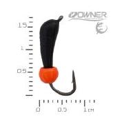 Мормышка ЧС Нимфа L 1.0г №10 Шарик латунный Оранжевый фотография