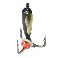 Мормишка Grifon Чортик з вушком 2.5 мм золото Фотографія