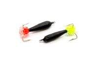 Мормышка Grifon Чертик с петлей длинный с икрой 2.5мм G257 фотография