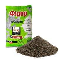 Прикормка Fanatik фидер 900г Черный чеснок фотография