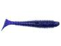 Силикон Angry Baits Fatik 3.8" Violet UV 4шт фотография
