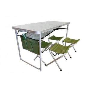 Стіл Ranger складаний зі стільцями Фотографія