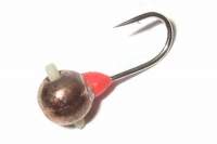 Мормышка Riga шарик с кембриком 4мм медь 102040-05 фотография
