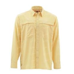 Рубашка Simms Ebb Tide LS Shirt Light Yellow фотография