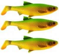 Силикон Savage Gear 3D LB River Roach Paddletail 10см Firetiger 3шт фотография