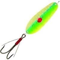 Блесна Kuusamo Rasanen 70/20HR с камнем незацепляйка FYe/GR/Blu/W-B фотография