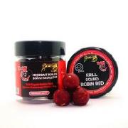 Бойлы насадочные Grandcarp Тандем 100г 20-14мм Криль-кальмар-робин ред фотография