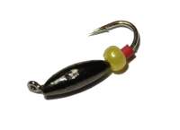 Мормышка Riga оливка 2*6мм черная 136026-04 фотография