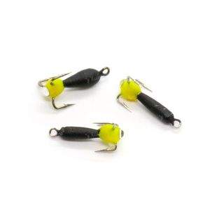 Мормышка Grifon Чертик с петлей капля с глазком фотография