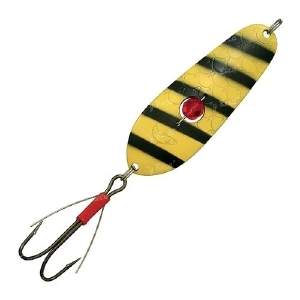 Блесна Kuusamo Rasanen 70/20HR BL/Ye-B с камнем незацепляйка фотография