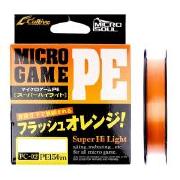 Шнур Owner Cultiva Micro Game flash orange 150m #0.2 1.4kg фотография