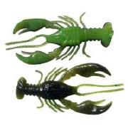 Силикон Angry Baits Kraken 2.8" Kiwi UV 5шт фотография