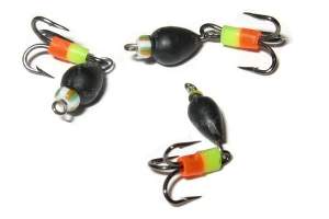 Мормышка Мир Вольфрама Дьявол подвесной тройник фотография