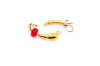 Мормишка Grifon Коза-банан з петлею 1.5 мм G217-золото Фотографія