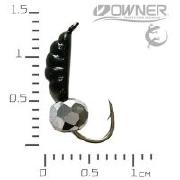 Мормышка ЧС Креветка S 0.56г №12 Шарик граненый Серебро фотография