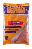 Прикормка Brain 1кг Carp красный фотография