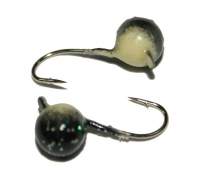 Мормышка Riga шарик с петелькой 4мм 201040-BW фотография