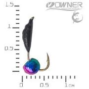 Мормышка ЧС Креветка XS 0.43г №14 Шар латунный Хамелеон фотография