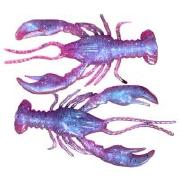 Силікон Angry Baits Kraken 2.0" Clear Morning Dawn UV 7шт Фотографія