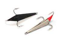 Блесна отвесная Обратка 3030 серебро фотография