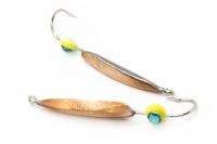 Блесна отвесная РВС Хищник PR-57 с камнем 1.5г медь фотография