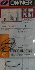 Крючок офсетный Owner 5133-04 7шт фотография