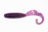 Силикон Reins Fat G-Tail Grub 3" 567 Lilac Silver Blue Flake (12шт) фотография