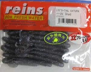 Силікон Reins G-tail Saturn 2.5" U004 UV Shad 20шт Фотографія