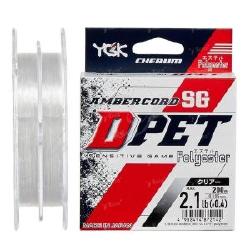 Леска YGK Ambercord SG D-PET Polyester 200m фотография