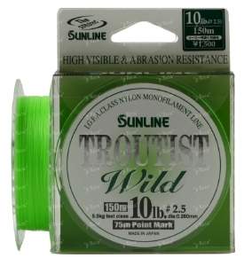 Леска Sunline Troutist Wild 150m Фотографія