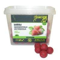 Бойли Grandcarp розчинні 400г 20мм Полуниця Фотографія