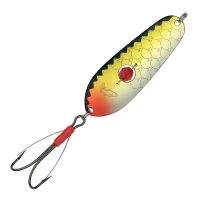 Блесна Kuusamo Rasanen 70/20HR с камнем незацепляйка Bl/Ye-S фотография