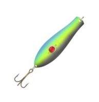 Блесна Kuusamo Professor-2H 90/26 с камнем Gre/FYe/Blu-S фотография