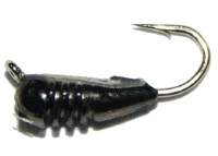 Мормишка Riga банан з насічками 2.5 мм чорний 124025 Фотографія