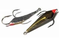 Блесна отвесная 3 крючка 3430-G фотография