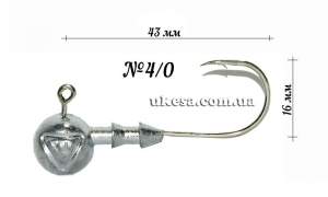 Джиг головка Gamakatsu №4/0 фотография