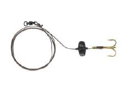 Оснастка для сома Golden Catch Treble Hook Catfish Rig With Rattle 5/0 фотография