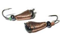 Мормышка Grifon Лодочка рифленая 4.0мм медь фотография