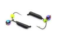 Мормышка Grifon Столбик с кристаллом 1.5мм G284-черный фотография