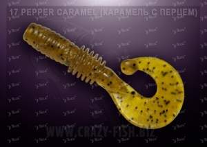 Crazy Fish Pover Mace 4см 8шт 17 Pepper Caramel фотография