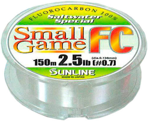 Fluorocarbon Sunline SWS Small Game 0.148 3lb 150m тонущ фотография