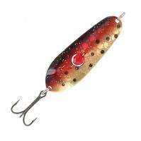 Блесна Kuusamo Rasanen 70/20H с камнем GL/BL/BL/R-B UV фотография