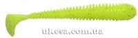 Виброхвост Crazy Fish Vibro Worm 5см 06 Cartreuse Фотографія