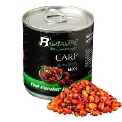 Зерновой микс Robin 200мл ж/б MIX-6 Карп Клубника фотография